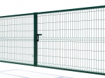 Brama dwuskrzydłowa 3D Essential -153 cm Zielona