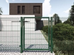 Nylofor Premium Pedestrian Swing Gate with House Green 3