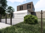 Nylofor 3D Premium Fence with House Anthracite